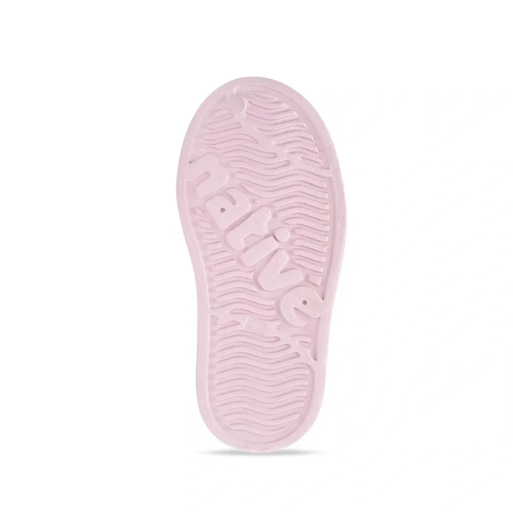 Native Kids Jefferson Slip-On Water Shoe in Light Pink with White Toe